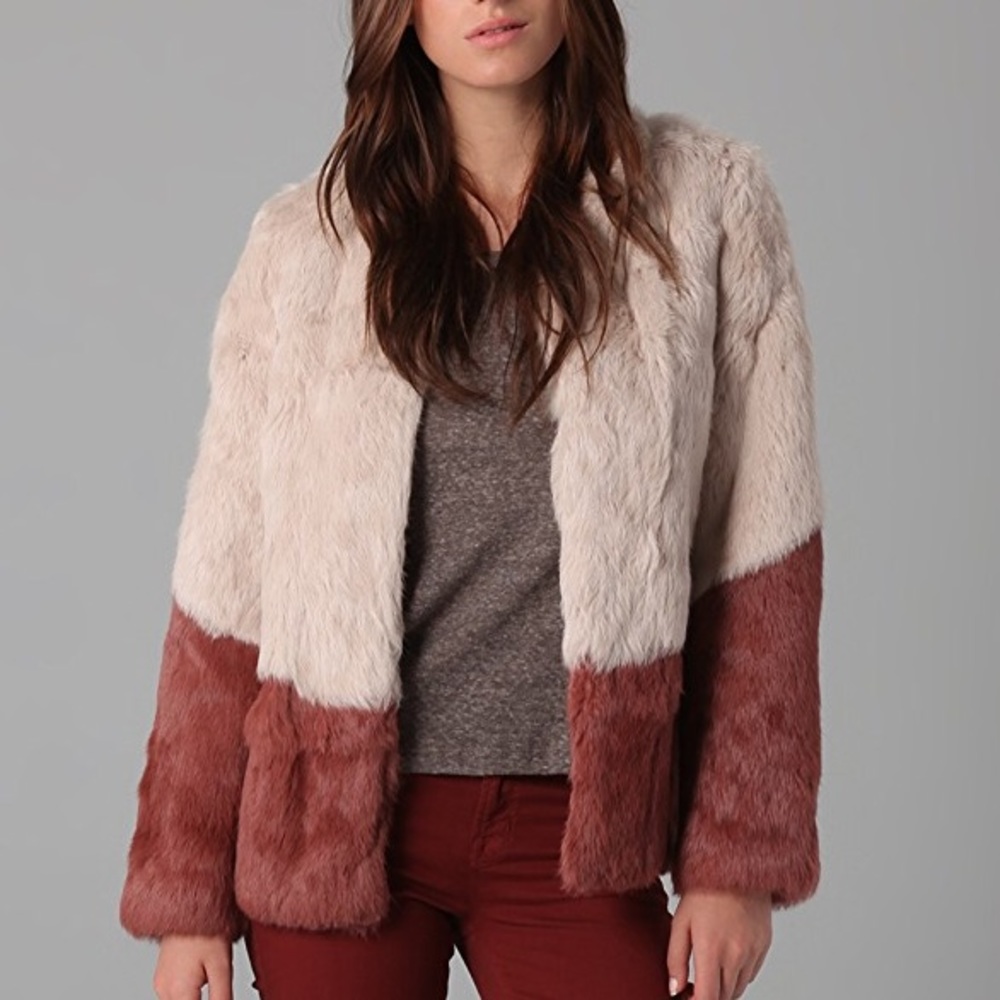 Funktional Nikki Fur Jacket NWOT